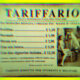 Tariffario