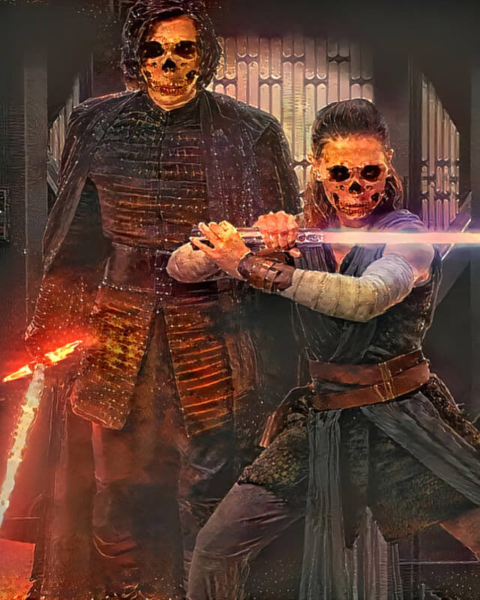 Vedi articolo "La Necr-i-logia di Star wars" Kylo & Rey