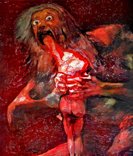 Vedi "Prendete e mangiate: il cannibalismo al cinema" AI-Style-Saturno